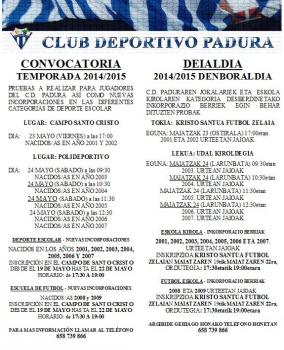 Imagen principal noticia club