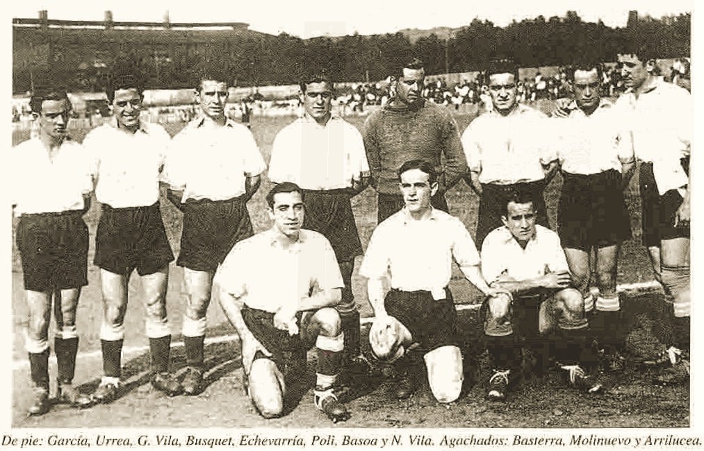 TXAPELDUNAK - Copa Bizkaia 1936 (equipo campeón)