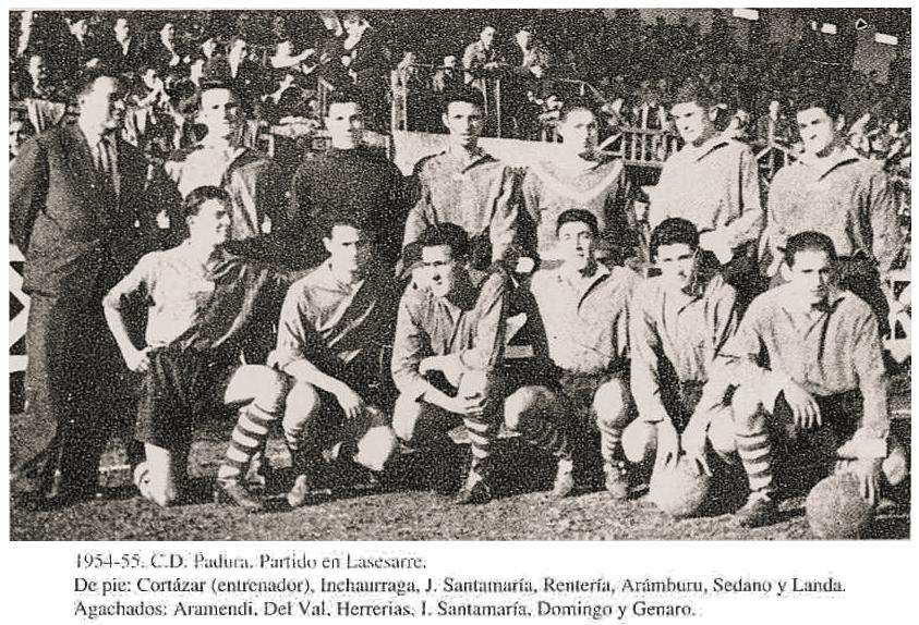 3. Mailara gorakada (1954-55) Ascenso a 3ª División